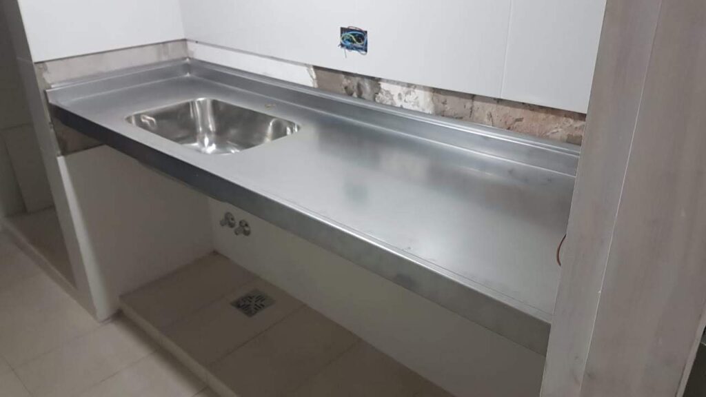 Bacha Acero Inox. 2